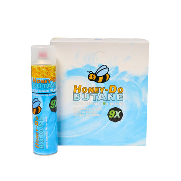 Honey-Do Butane 9x – Premium Purity, Trusted Performance | Case of 48 Cans