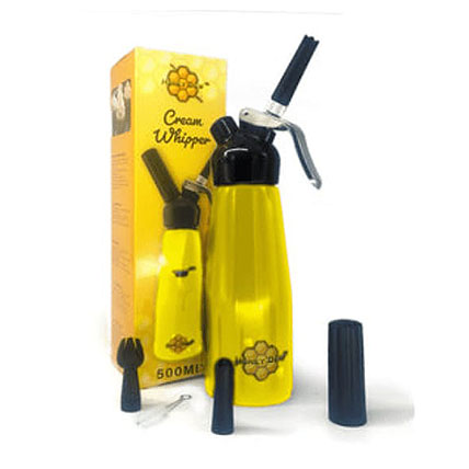 Yellow Whipped cream dispenser