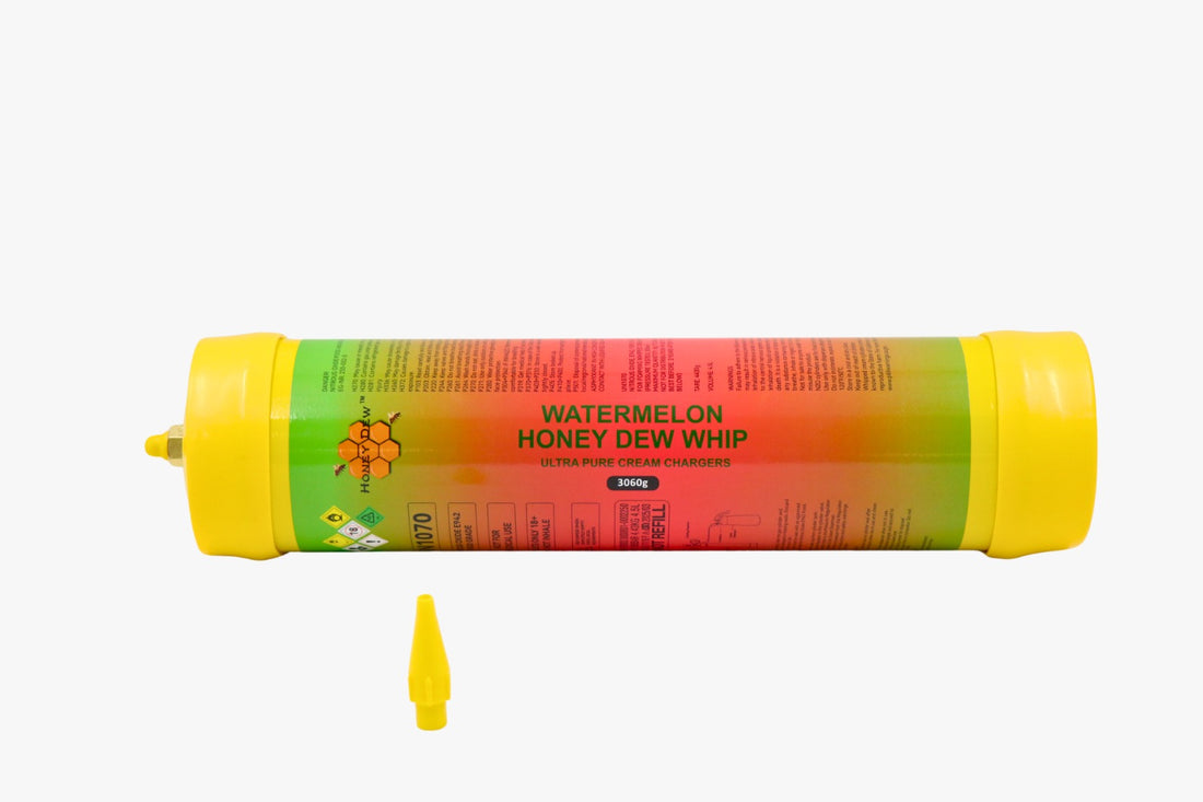 HoneyDew 3060 gram Watermelon Ultra Pure Whip Cream Charger – Case of 1