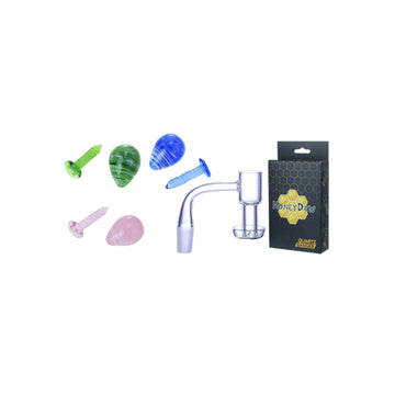 HoneyDew Quartz Banger – WPY-827 (Single, Pink / Green / Blue)