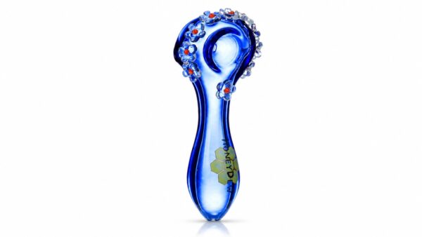 HoneyDew WPF-643 - Flower Accent Glass Hand Pipe